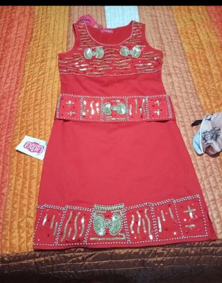 Vestido Carioca pedrería