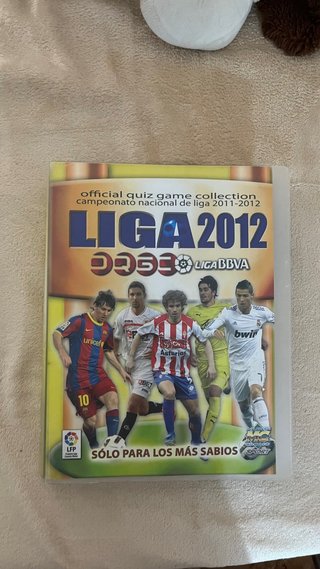 Álbum de cromos Liga 2012 + cromos