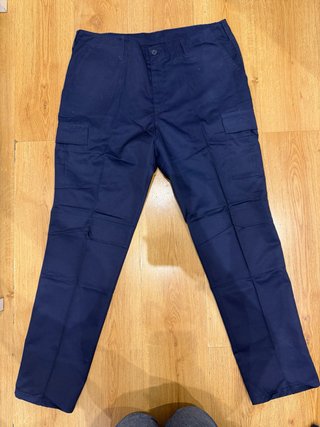 Pantalón de trabajo azul talla 50