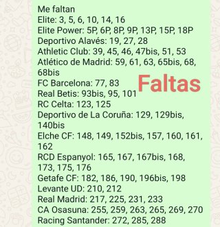 Cartas Megacracks 2026-2027
