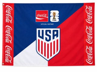 Bandera USA Coca Cola FIFA 2026