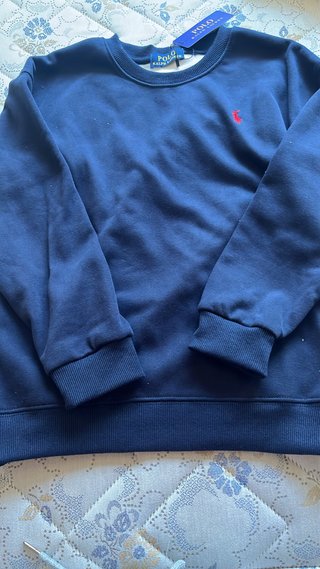 Sudadera Polo Ralph Lauren Azul de niños de 1,40
