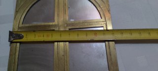 Espejo Antiguo de Bronce