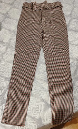 Pantalón de vestir estampado