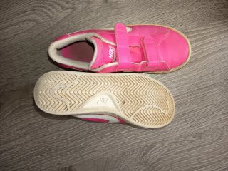 Zapatillas Nike Rosa con Velcro