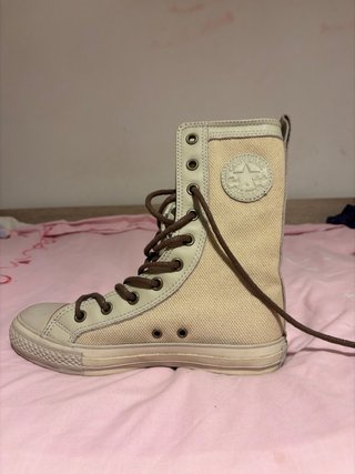 Botas Converse Beige y Marrón
