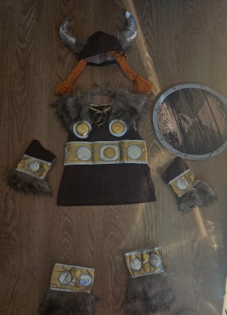Disfraz de Vikingo con Accesorios