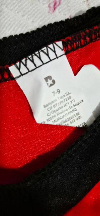Disfraz niño Fútbol Americano Talla 7-9