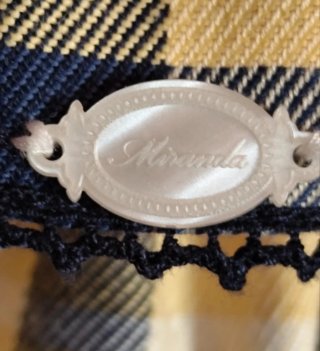 Miranda falda de Cuadros Talla 14