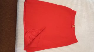 Falda Roja de Diseño