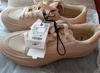 Zapatillas Zara Beige Talla 41