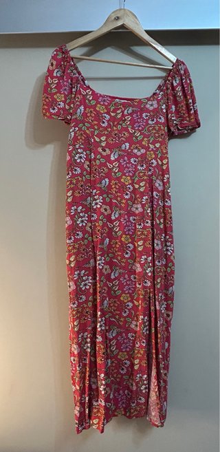 Vestido floral Springfield Talla L