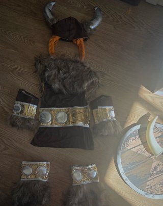 Disfraz de Vikingo con Accesorios