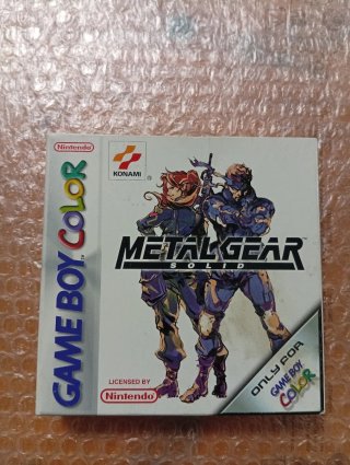 Metal Gear Solid Game Boy Color Konami