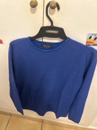 Jerseys Zara Man Azul marino y oscuro Talla M