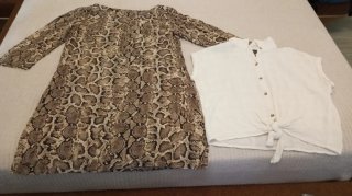 Lote de vestido y camisa