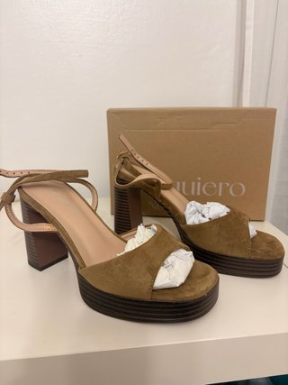 Zapatos de tacón plataforma Quiero