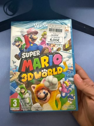 Super Mario 3D World Wii U sigillato