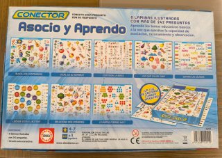 Juego Educativo Conector Asocio y Aprendo de Educa