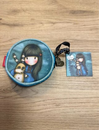 Monedero Gorjuss Santoro Original Azul