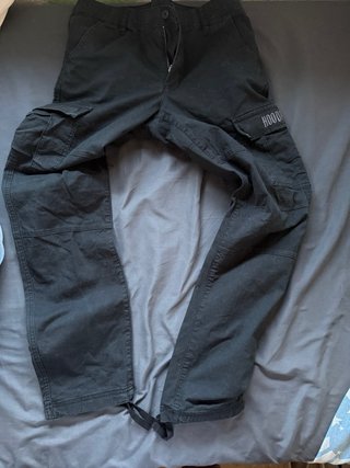 Pantalón Cargo Negro