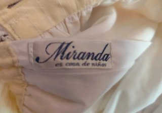 Miranda Falda Amarilla  Talla 14