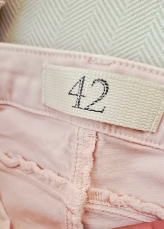 Pantalón Vaquero Rosa Zara