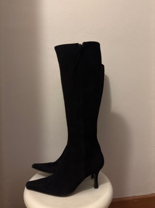 Botas Altas Negras Salord Jover Talla 37.5