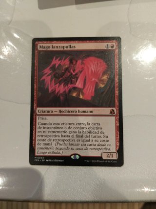 Carta Magic: Mago lanzapullas