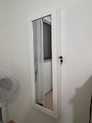 Espejo Joyero Blanco