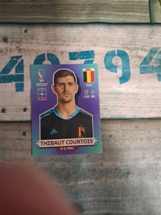Cromo Courtois Mundial Qatar 2022