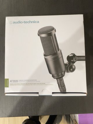 Micrófono Profesional Audio-Technica AT2020