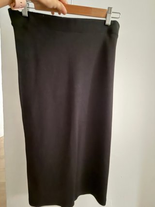 Falda de tubo negra