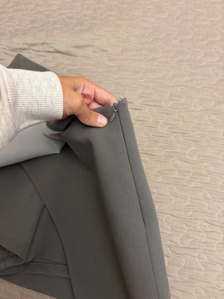 Falda-pantalón Zara Gris