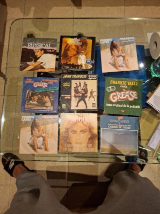 Lote 9 Discos Vinilo Bandas Sonoras 80s