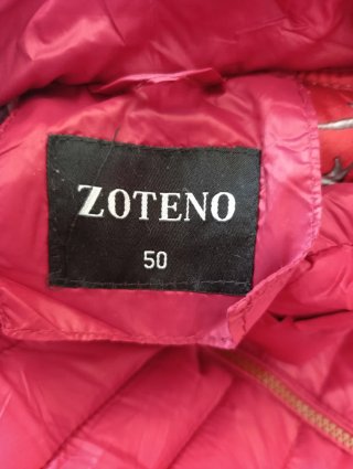 Chaqueta acolchada Zoteno roja mujer