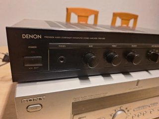 DENON amplificador y sony amplificador home cinema
