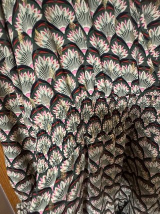 Vestido corto estampado