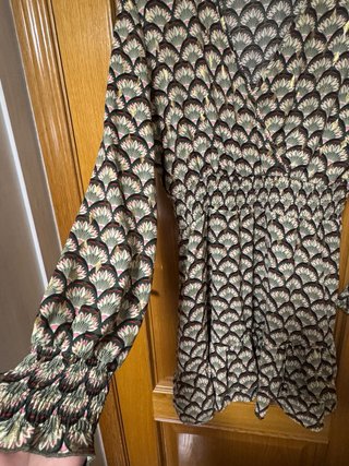 Vestido corto estampado