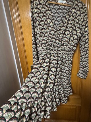 Vestido corto estampado