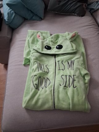 Pijama Entero Baby Yoda Talla Única