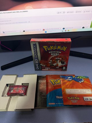 Pokémon Rubí Edición Game Boy Advance
