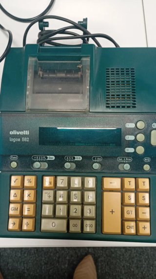 Calculadora Olivetti Logos 582 Antigua