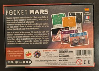 Juegos de mesa Ensalada de puntos + Pocket Mars