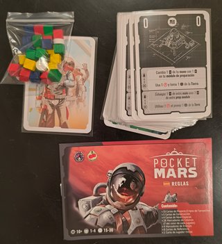 Juegos de mesa Ensalada de puntos + Pocket Mars