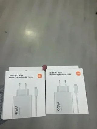 Lote 2 Cargador Xiaomi 90W HyperCharge Combo Type