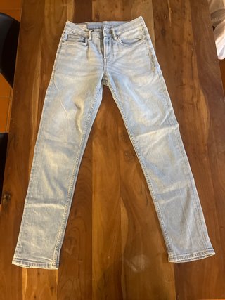 Vaqueros Zara Azul Claro