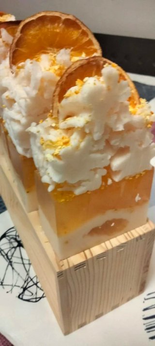 Jabón de Glicerina con Naranja
