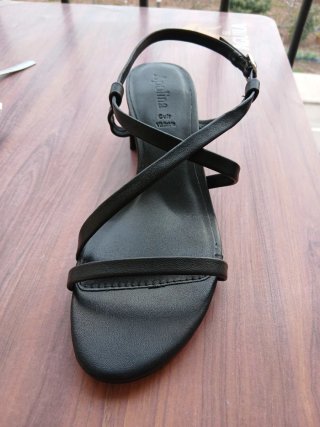 Sandalias tacón Apolina negras talla 38
