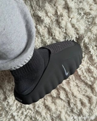 Chanclas Nike Mind 001 Negro Naranja